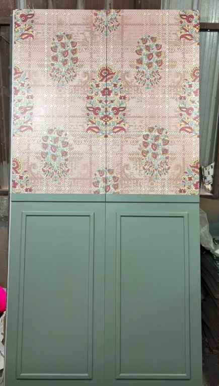 Floral panel sample