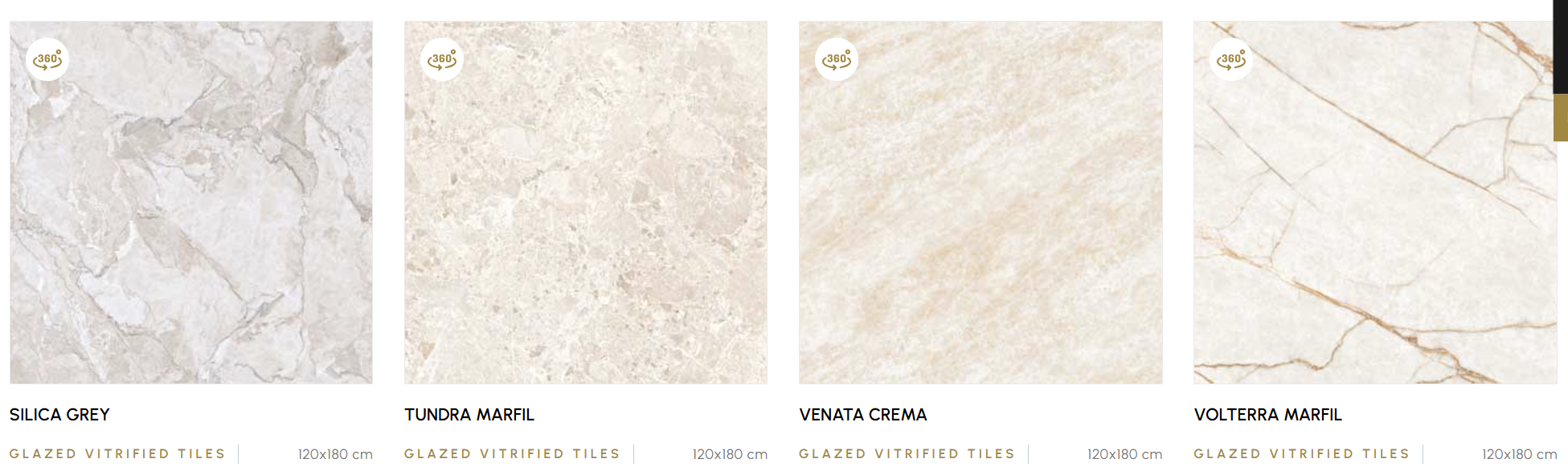 Marble look Kajaria tiles