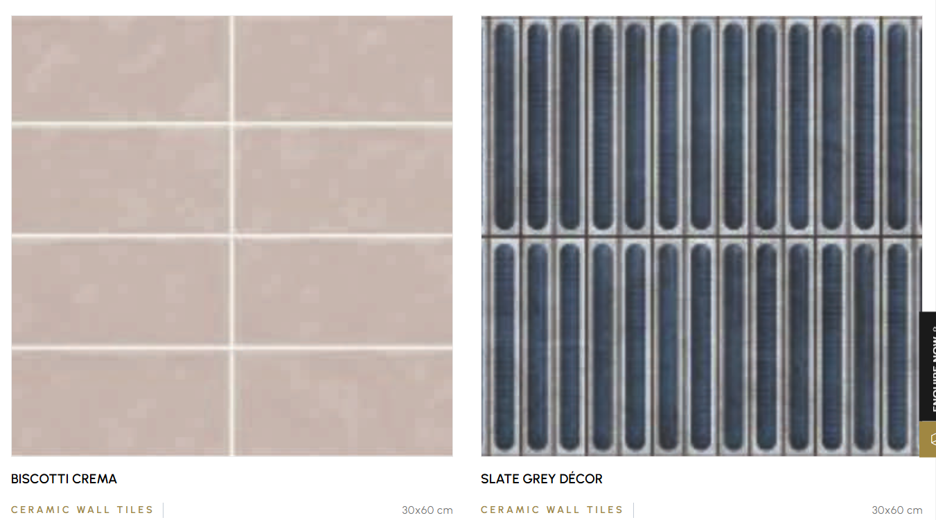 Subway ceramic wall tiles