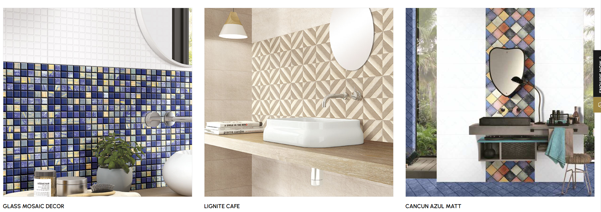 Decorative mosaic and 3D patterns