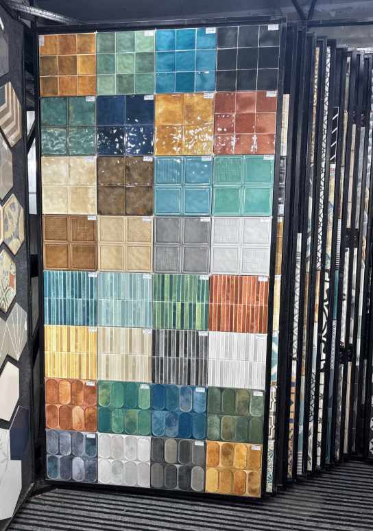 Morghade mixed colour tile wall