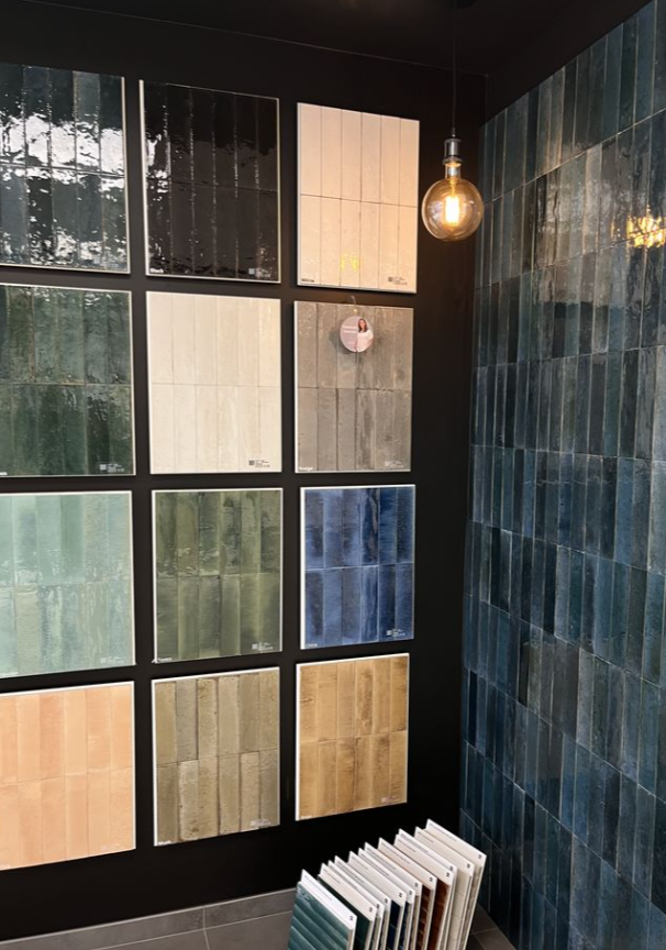 Orientbell tile sample wall